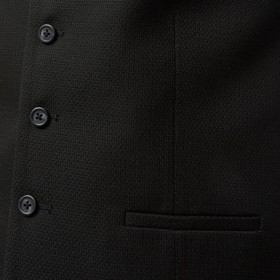 Black smart waistcoat